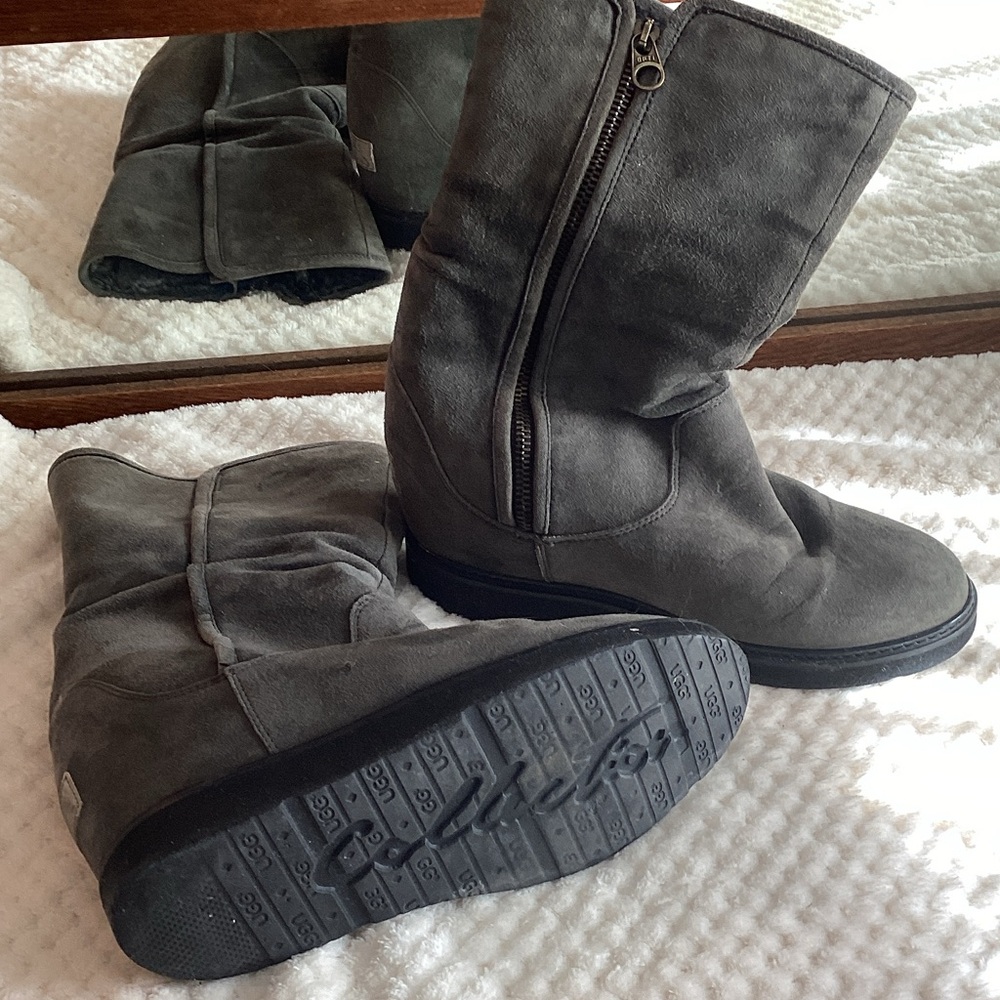 UGG Women's Gray Winter Boots